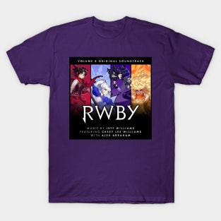 RWBY - Volume 8 OST Album Cover T-Shirt